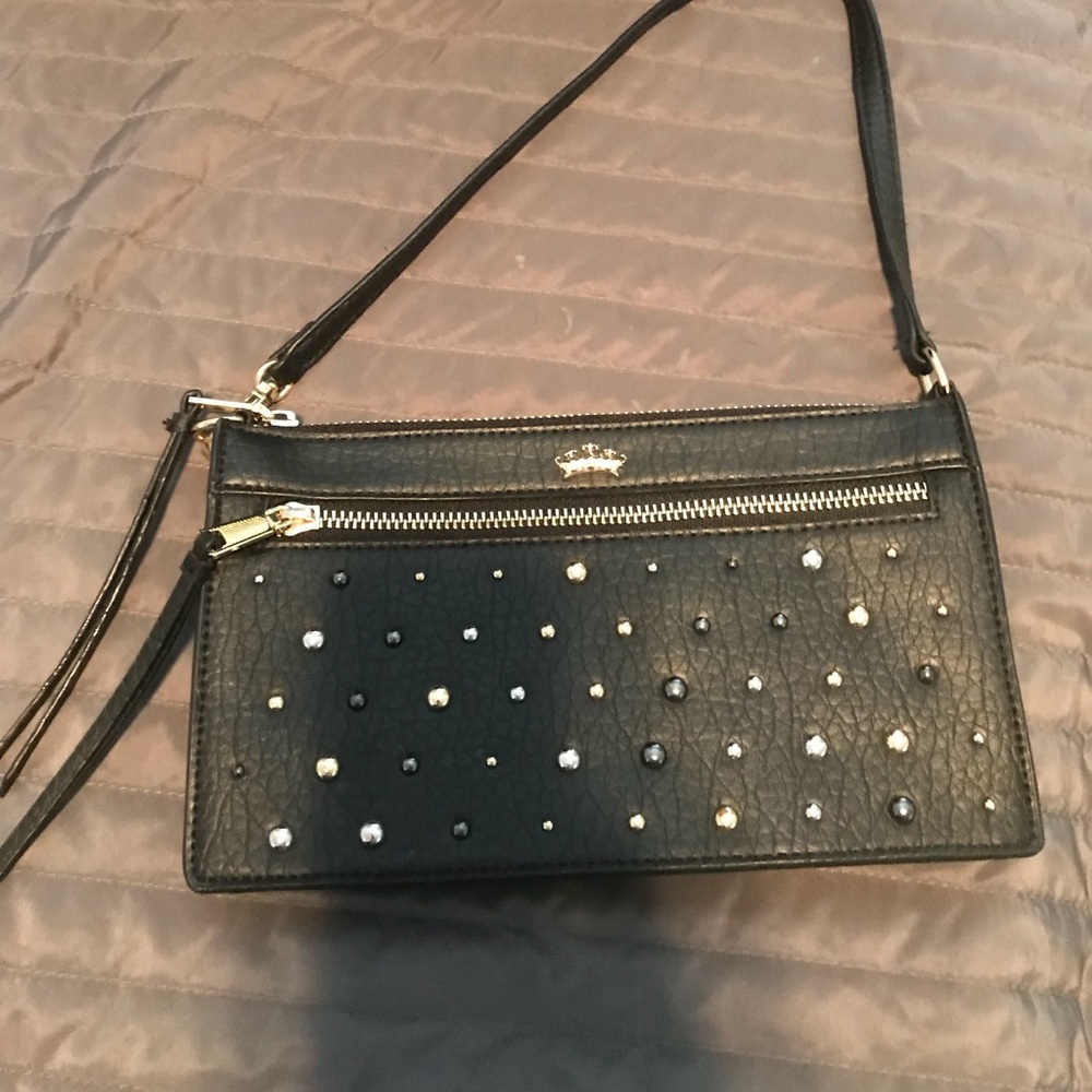 Juicy couture studded clutch